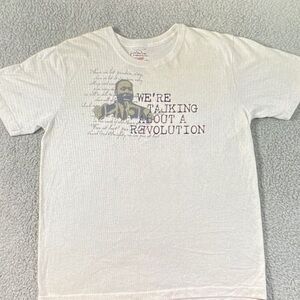 100% Pure White Revolution Graphic Tee